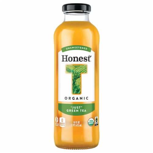 Honest Tea Organic Just Green Tea Perspective: front