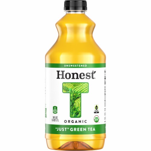 Honest Tea Organic Just Green Tea Perspective: front