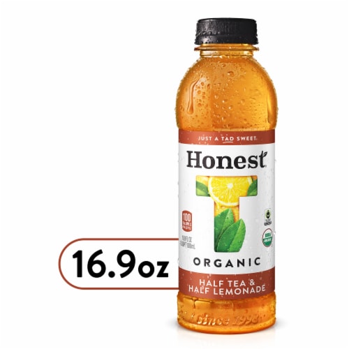 Honest Tea Organic Fair Trade Half Tea & Half Lemonade Perspective: front
