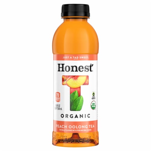 Honest® Organic Peach Oolong Tea, 16.9 fl oz - Foods Co.