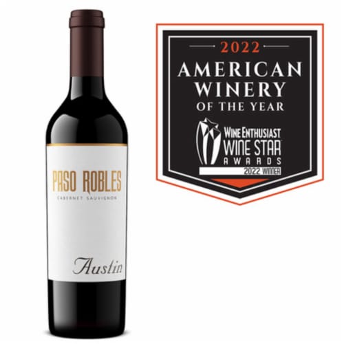 Austin Paso Robles Cabernet Sauvignon California Red Wine Perspective: front