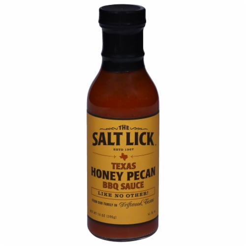 The Salt Lick™ Honey Pecan BBQ Sauce Perspective: front