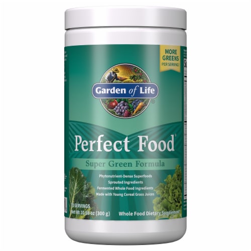 Garden of Life® Perfect Food Super Green Formula Supplement Perspective: front