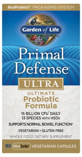 Garden of Life® Primal Defense Probiotic Caplets Perspective: front