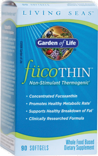 Garden of Life FucoThin Supplement Softgels Perspective: front