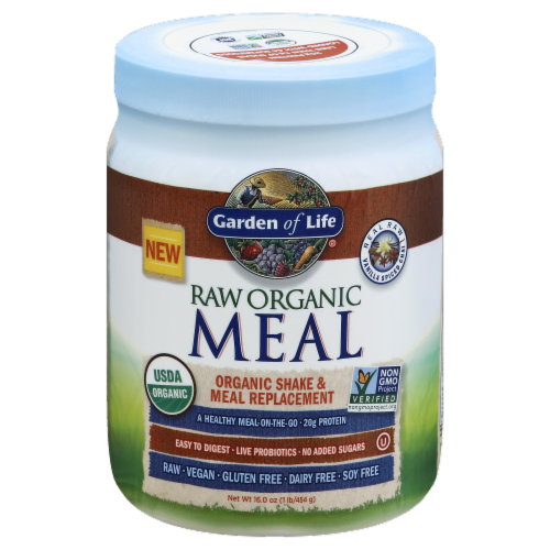 Garden of Life® Raw Organic Vanilla Chai Shake & Meal Replacement Perspective: front