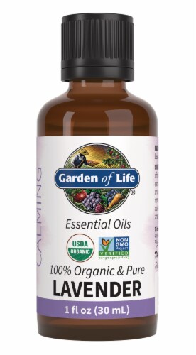 Garden of Life Lavender Essential Oil Perspective: front