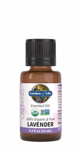 Garden of Life Lavender Essential Oil Perspective: front