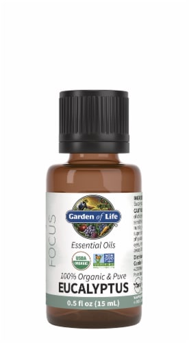 Garden of Life Eucalyptus Essential Oil Perspective: front