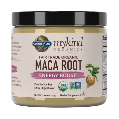 Garden of Life® mykind Organics Maca Root Energy Boost Powder Perspective: front