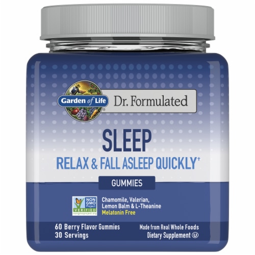 Garden of Life® Dr Formulated Sleep Gummies Perspective: front