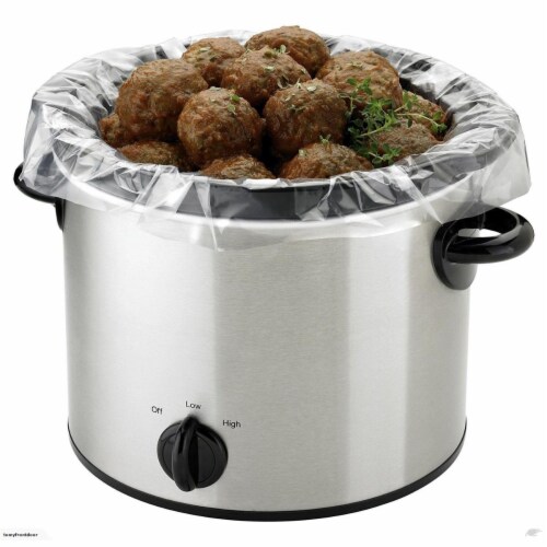 Pansaver 41556 Multi Use Cooking Bags Slow Cooker Liners - Case of 25 Perspective: front