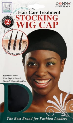 Donna Black Stocking Wig Cap, 2 ct - Kroger