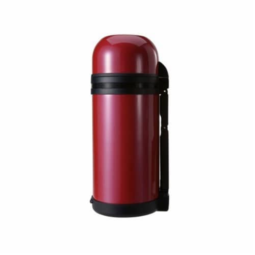 Timolino 40 oz. Alpine Insulated Vacuum Bottle - Magenta Red Perspective: front