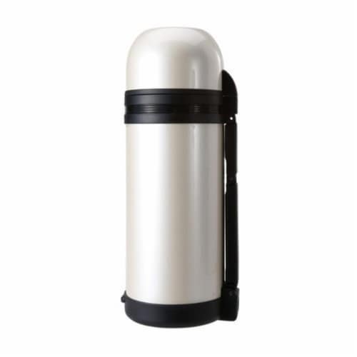 Timolino 51 oz. Alpine Insulated Vacuum Bottle - Ivory White Perspective: front