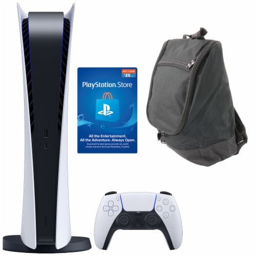 PS5 Digital Console with $25 PSN Card & Carry Bag (PS5 Digital Console),  One Size - City Market