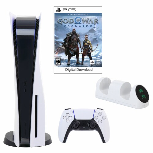 NEW Playstation 5 (PS5) Digital Console System Bundle GOD OF WAR (SHIPS  FAST)