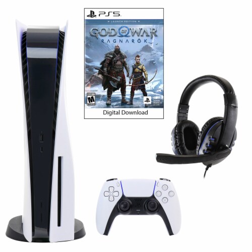 PS5 Core Console with God of War: Ragnarok with Universal Headset, One Size  - Ralphs