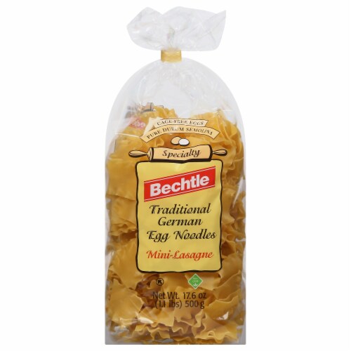 Bechtle Traditional German Egg Noodles Mini Lasagne Perspective: front