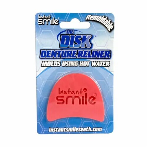 The Disk Denture Reliner Perspective: front