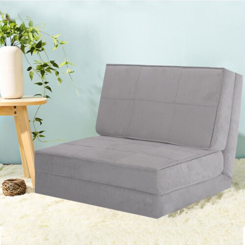 Convertible Memory Foam Futon Sofa Bed with Adjustable Armrest-Black | Costway