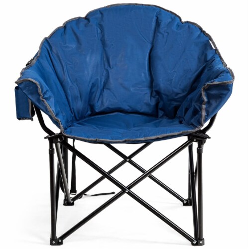 Moon camping chair with cup holder best sale