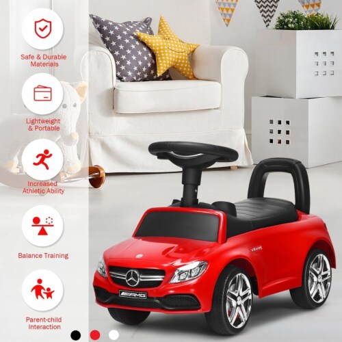 Mercedes benz ride on push car hotsell