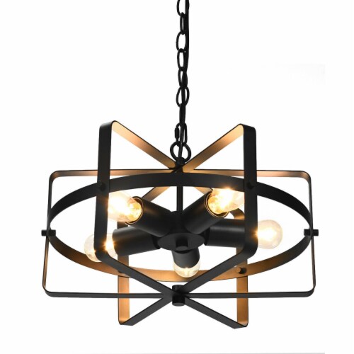 Industrial drum clearance chandelier