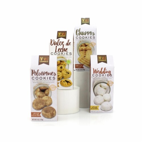 Too Good Gourmet 102.0889R Hispanic Cookies Sampler Set - Set of 4 Perspective: front