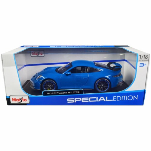Maisto 31458bl 2022 Porsche 911 GT3 Blue Special Edition 1 18 Diecast Model Car 1 Fry s Food Stores