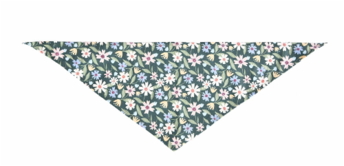 Max & Marlow Spring Flower Bandana - Green Perspective: front