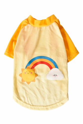 Max & Marlow Rainbow Pet T-Shirt Perspective: front