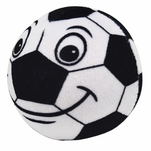 PBJ's Jellie Sports Soccerball Plush Ball Perspective: front
