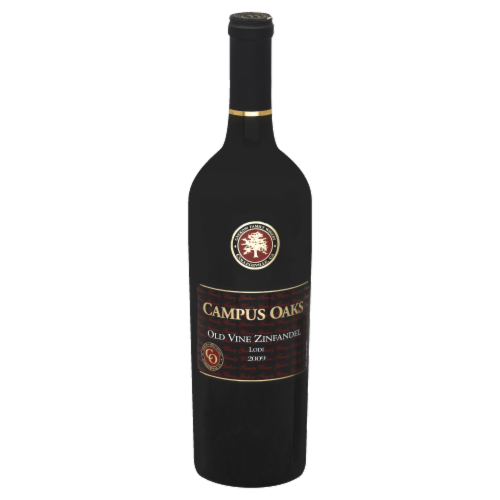 Campus Oaks Old Vine Zinfandel Perspective: front