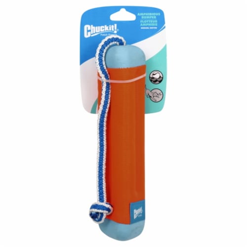 ChuckIt!® Fetch Games Medium Amphibious Bumper Dog Toy Perspective: front