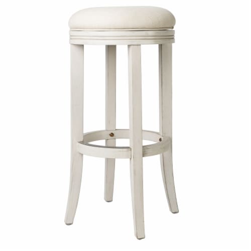 Maven Lane Eva Bar Stool in White Oak Finish w Natural Color