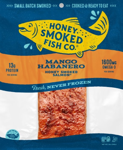 Honey Smoked Fish Co® Mango Habanero Smoked Salmon, 12 oz - Kroger