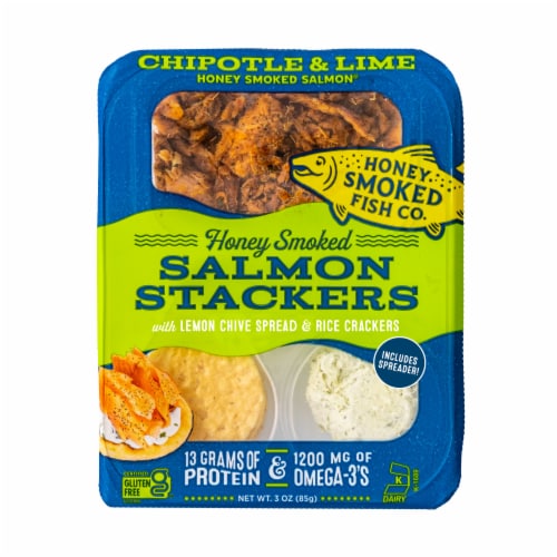 Honey Smoked Stackers Chipotle & Lime Perspective: front