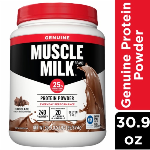 Muscle Milk Genuine Protein Shake Chocolate, 11 fl oz, 18-pack