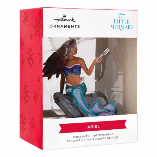 Holiday Christmas Ornament - Little Mermaid Perspective: front