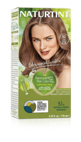 Naturtint® 6G Dark Gold Blonde Hair Colorant Perspective: front
