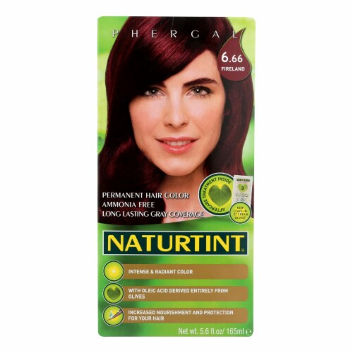 Naturtint Permanent Hair Color - 6.66 Fireland Perspective: front