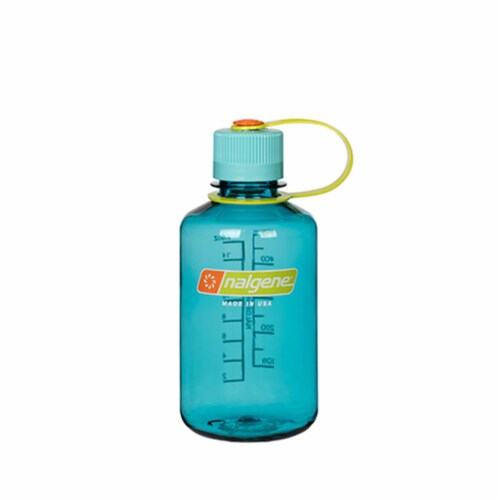 Nalgene NAL-72694 Nalgene Tritan Narrow Mouth Cerulean - 16 oz. Perspective: front