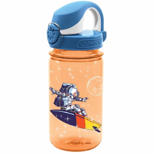 Nalgene 341981 12 oz On The Fly Kids Water Bottle Orange