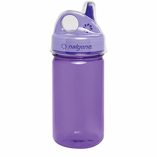 Nalgene 341912 Grip-N-Gulp Purple with Cover Perspective: front