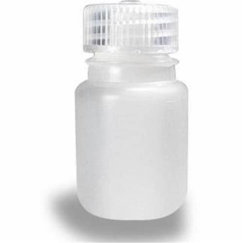 Nalgene NAL-562104-0001 HDPE Wide Mouth Round Containerr, 1 oz Perspective: front