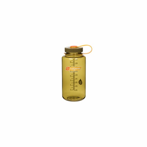 Nalgene NAL-82616 Nalgene Tritan Wide Mouth Olive - 32 oz. Perspective: front
