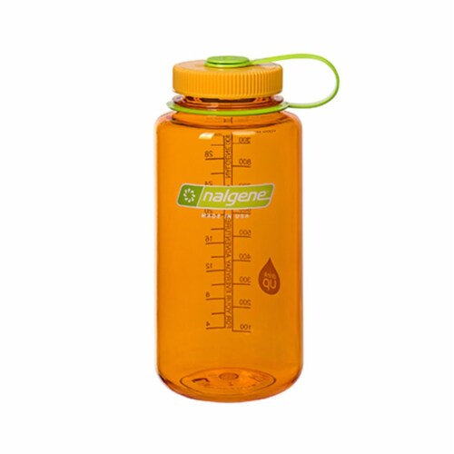 Nalgene NAL-82654 Nalgene Tritan Wide Mouth Clementine - 32 oz. Perspective: front