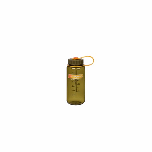 Nalgene NAL-82685 Nalgene Tritan narrow mouth Olive - 16 oz. Perspective: front