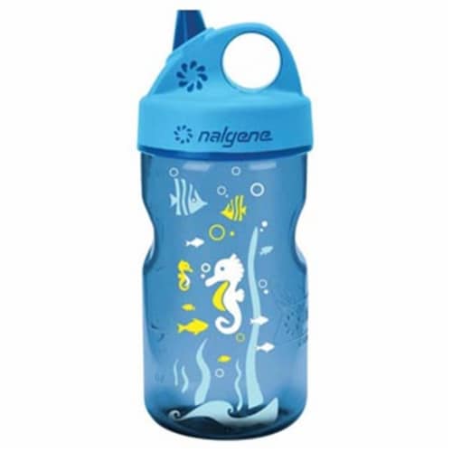 Grip-N-Gulp Blue Seahorse Perspective: front